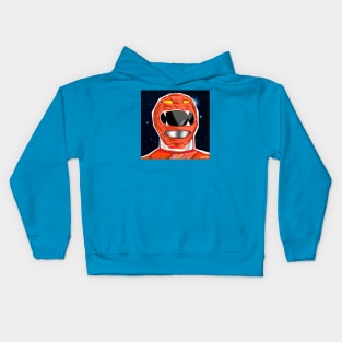 red power ranger Kids Hoodie